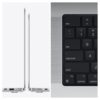 Apple MacBook Pro 14-inch (2021) – Apple M1 Chip Pro / 16GB RAM / 512GB SSD / 14-core GPU / macOS Monterey / English & Arabic Keyboard / Silver / Middle East Version – [MKGR3AB/A]