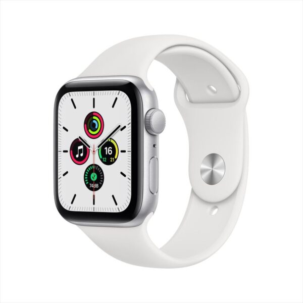 000000000001222477_1-1.jpeg Apple Watch SE GPS 44mm Silver Aluminum Case with White Sport Band
