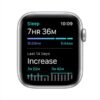 Apple Watch SE GPS 44mm Silver Aluminum Case with White Sport Band