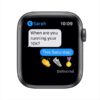 Apple Watch SE GPS+Cellular 44mm Space Grey Aluminum Case with Black Sport Band