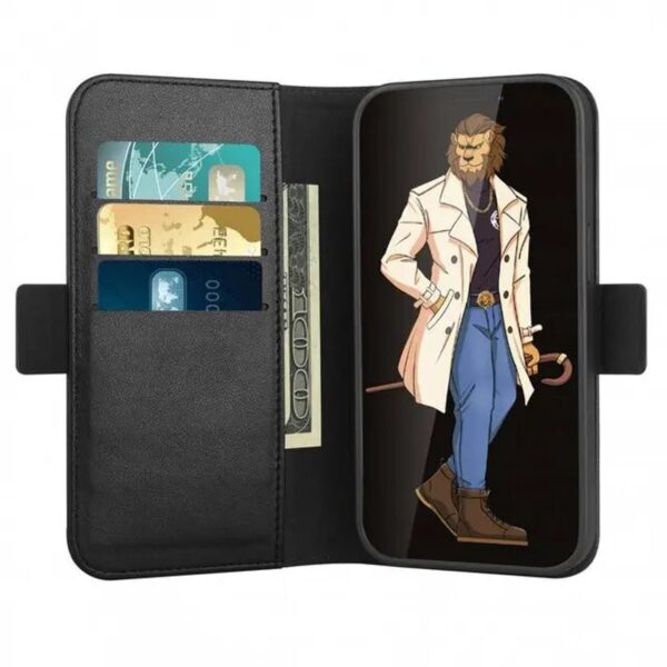 13e0dd5c6a82f67ca0bfa9d5dcf1eb7f574fb27b_ade532ae5c604bbba1957c456c408dbb.jpeg Green Lion 2 in 1 MagSafe Leather Wallet Phone Case Compatible for iPhone 13 Pro (6.1) – Black