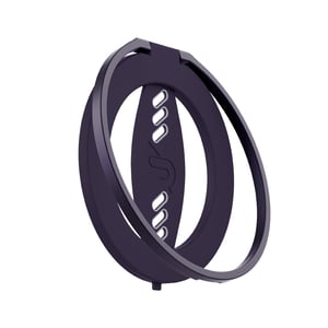 Remson Mag-X Phone Grip Finger Strap Magnetic Phone Kickstand with Silicone Strap Compatible for iPhone 14, 13 Pro/Max/Plus