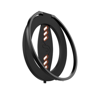 Remson Mag-X Phone Grip Finger Strap Magnetic Phone Kickstand with Silicone Strap Compatible for iPhone 14, 13 Pro/Max/Plus