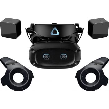 HTC Vive Cosmos Elite Virtual Reality System, Dual 3.4" LCD Panels, 2880 x 1700 Combined Resolution, Built-In Microphone | 99HART000-00 / 99HART00700