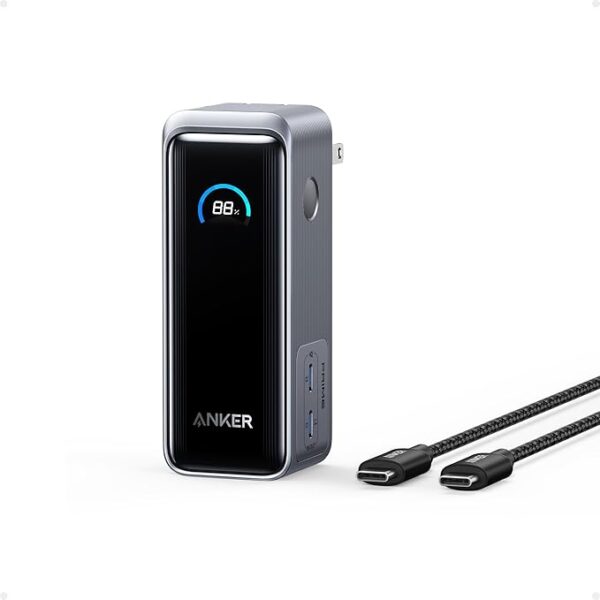 Anker Prime Power Bank )9.6K, 65W, Fusion) - Black