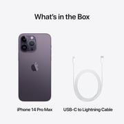 IPHONE14PROMAX_deep_purple_10-1.jpg Apple iPhone 14 Pro Max 256GB Deep Purple with FaceTime – Middle East Version
