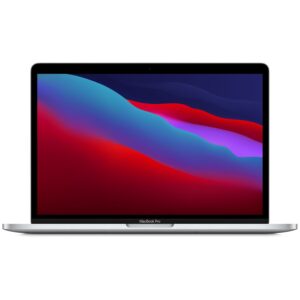 Apple MacBook Pro 13-inch (2020) – Apple M1 Chip / 8GB RAM / 512GB SSD / 8-core GPU / macOS Big Sur / English Keyboard / Silver / Middle East Version – [MYDC2ZS/A]