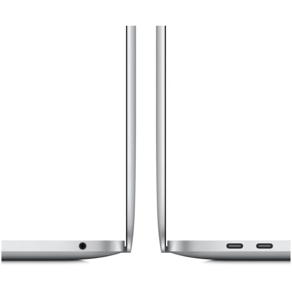 APPLE MacBook Pro 13-inch (2020) – M1 8GB 256GB 8 Core GPU 13.3inch Silver English/Arabic Keyboard – Middle East Version