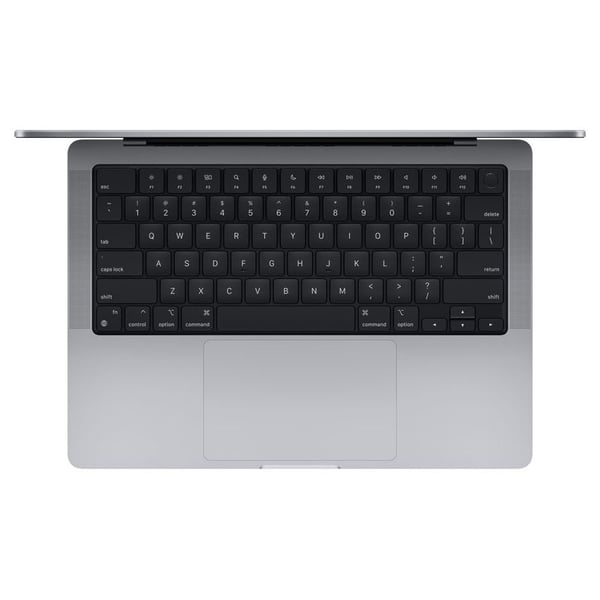 Apple MacBook Pro 14-inch (2021) – Apple M1 Chip Pro / 16GB RAM / 1TB SSD / 16-core GPU / macOS Monterey / English Keyboard / Space Grey / Middle East Version – [MKGQ3ZS/A]