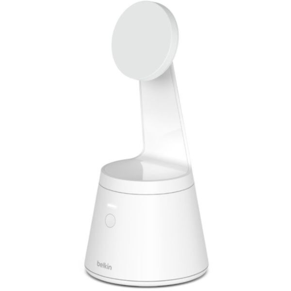S100680299_2.jpeg Belkin Magnetic Phone Mount With Face Tracking White
