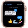 Apple Watch SE GPS 40mm Gold Aluminium Case Starlight Sport Band – Regular