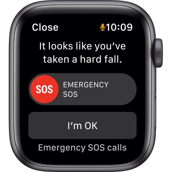 S100684181_5-1.jpeg Apple Watch SE GPS 40mm Space Grey Aluminium Case Midnight Sport Band – Regular
