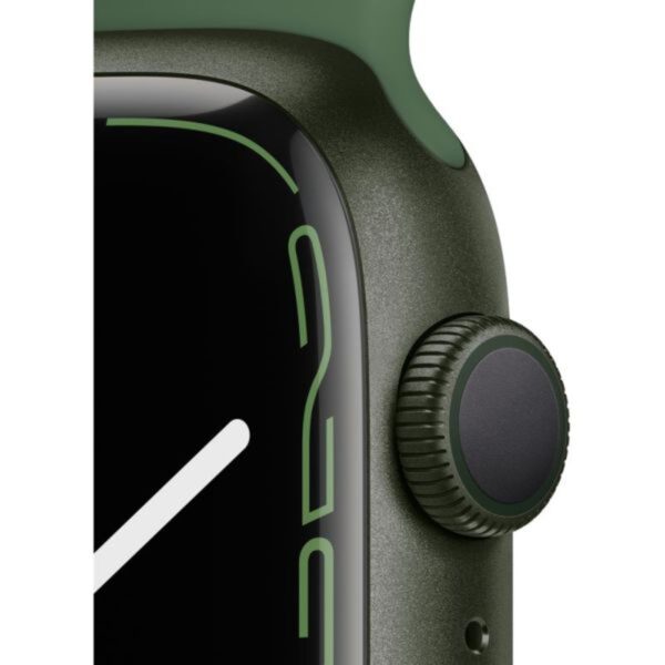 S100689170_3-1.jpeg Apple Watch Series 7 GPS, 41mm Green Aluminium Case with Clover Sport Band