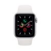Apple Watch Series 5 Gps + Cellular 44mm Silver Aluminium Case White Band