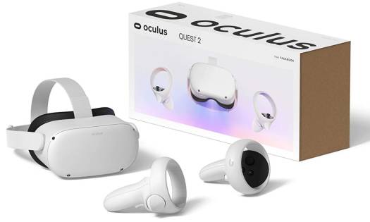 Oculus Quest 2 256GB All-In-One Virtual Reality Headset (VR) - White | 301-00351-01 / 301-00351-02 / 301-00357-02