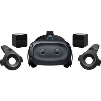 HTC Vive Cosmos Elite Virtual Reality System, Dual 3.4" LCD Panels, 2880 x 1700 Combined Resolution, Built-In Microphone | 99HART000-00 / 99HART00700